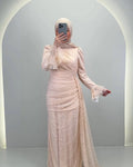 Robe de soirée Eliza Beige