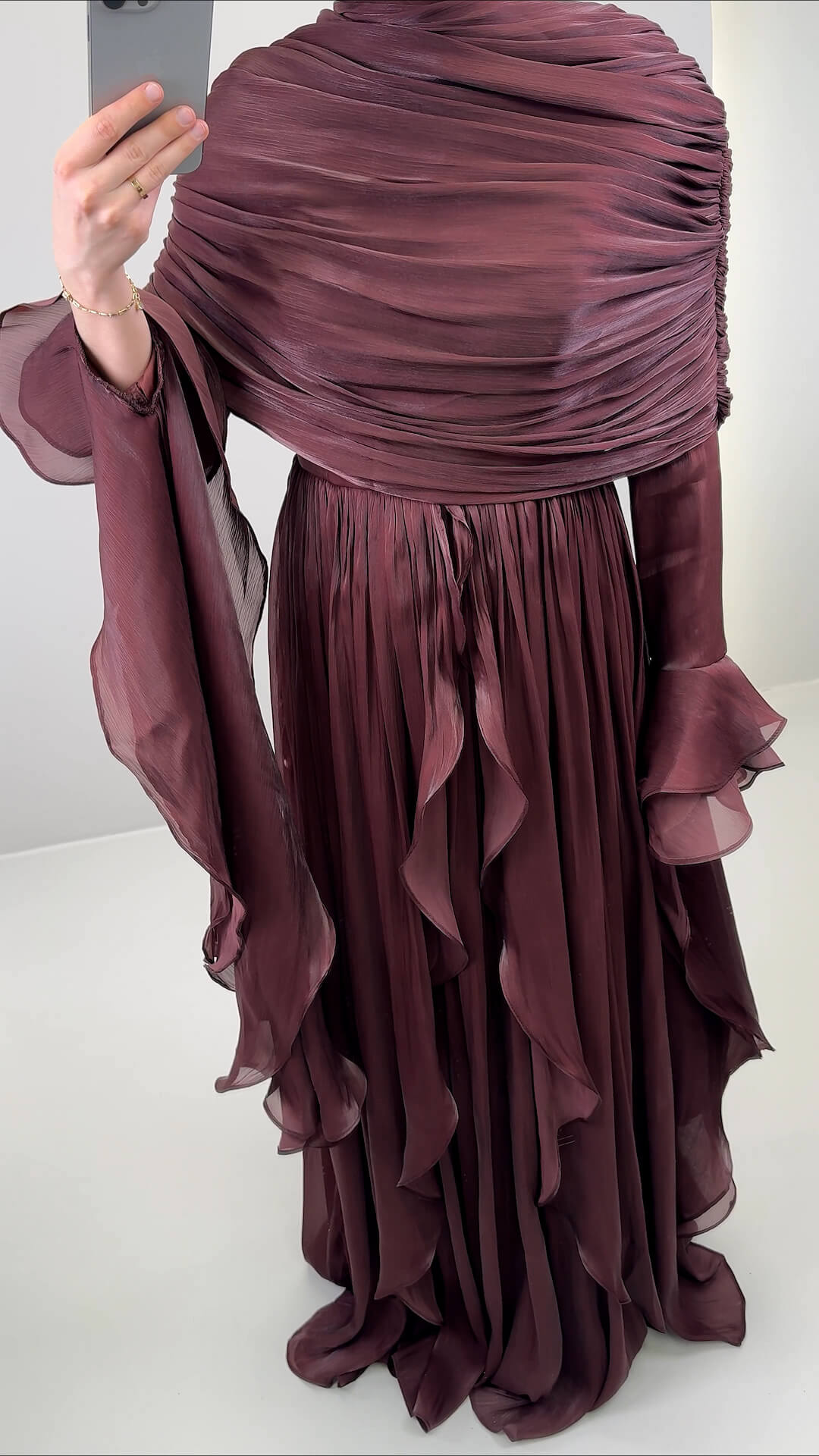 Liyana Abendkleid Braun