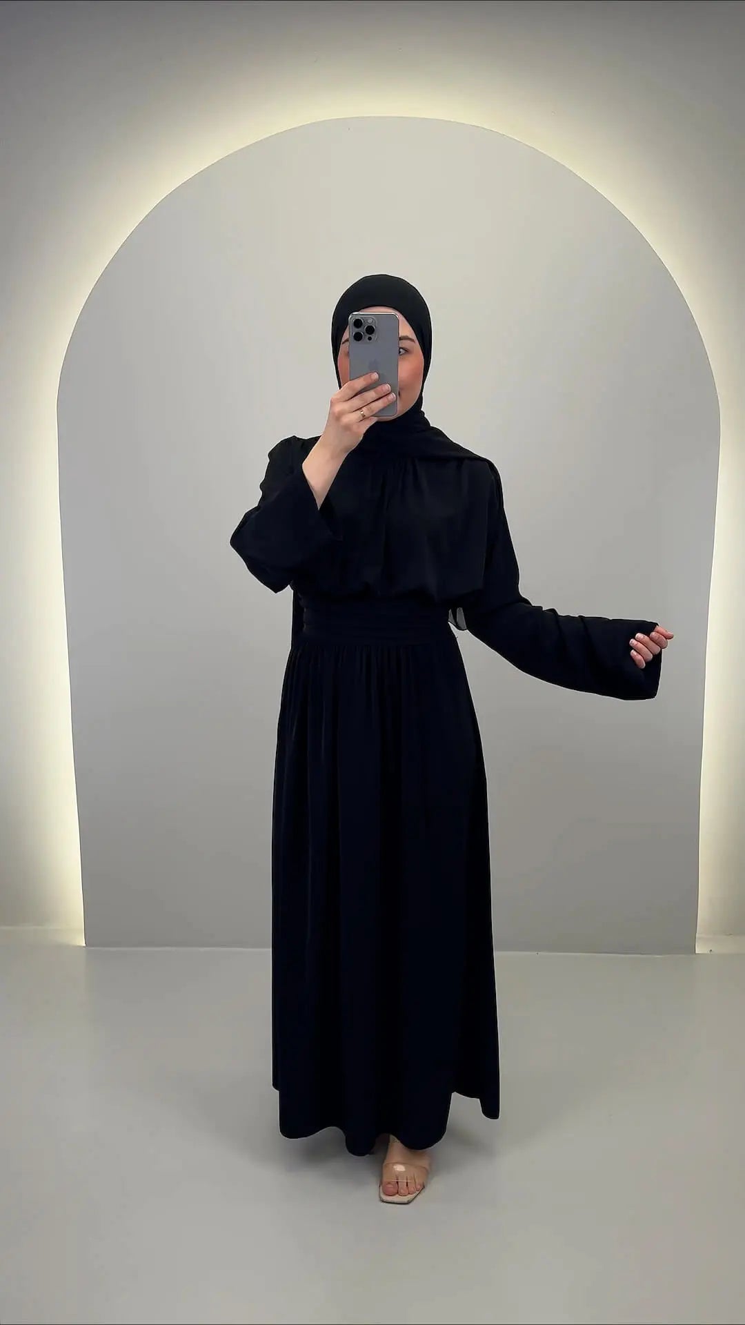 Lale Abendkleid Schwarz