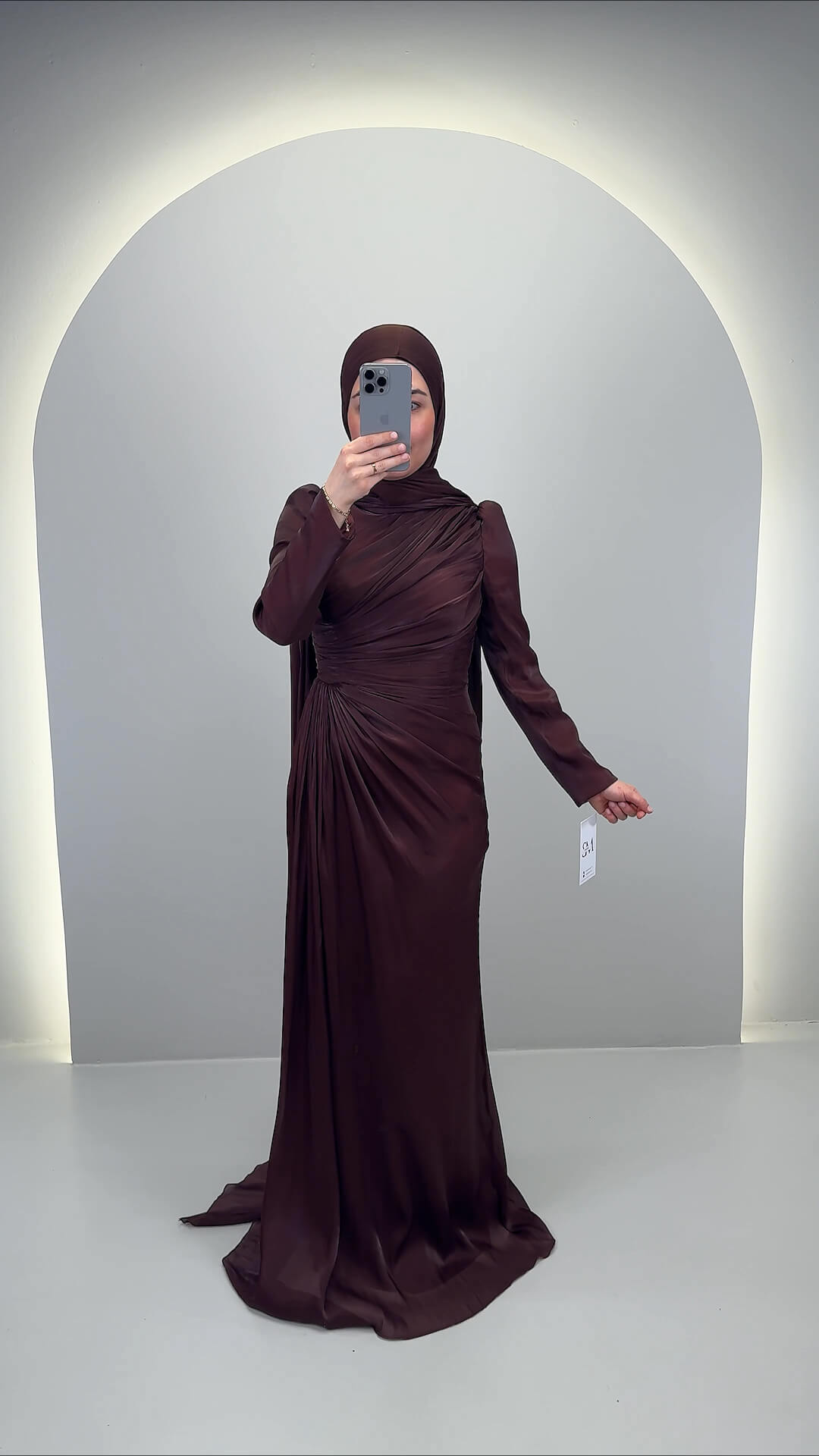 Arya Abendkleid Braun