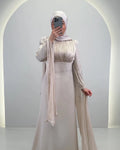 Yarenay Abendkleid Beige