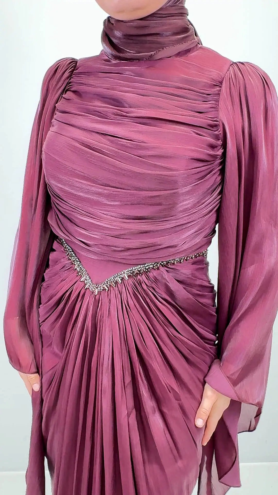 Perria Evening dress Berry