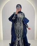 Robe de soirée Tias bleu foncé