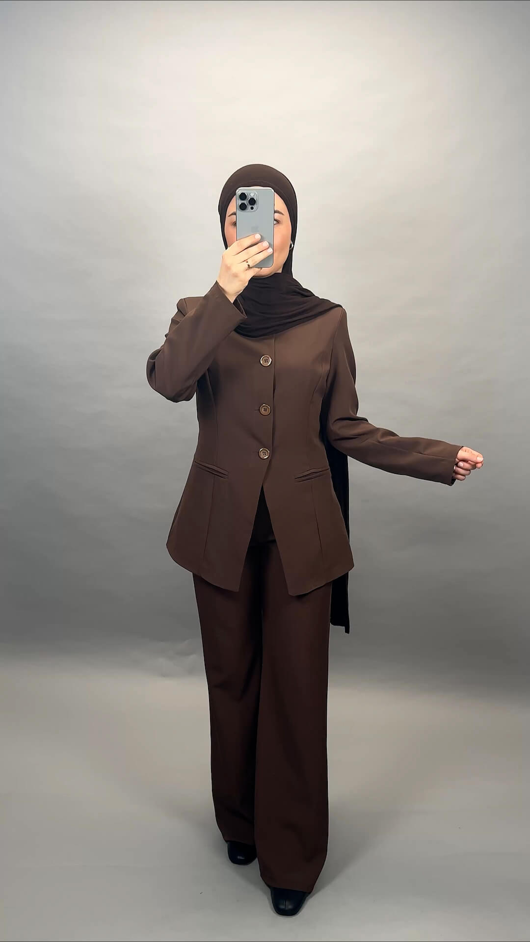 Nisa Blazer marron