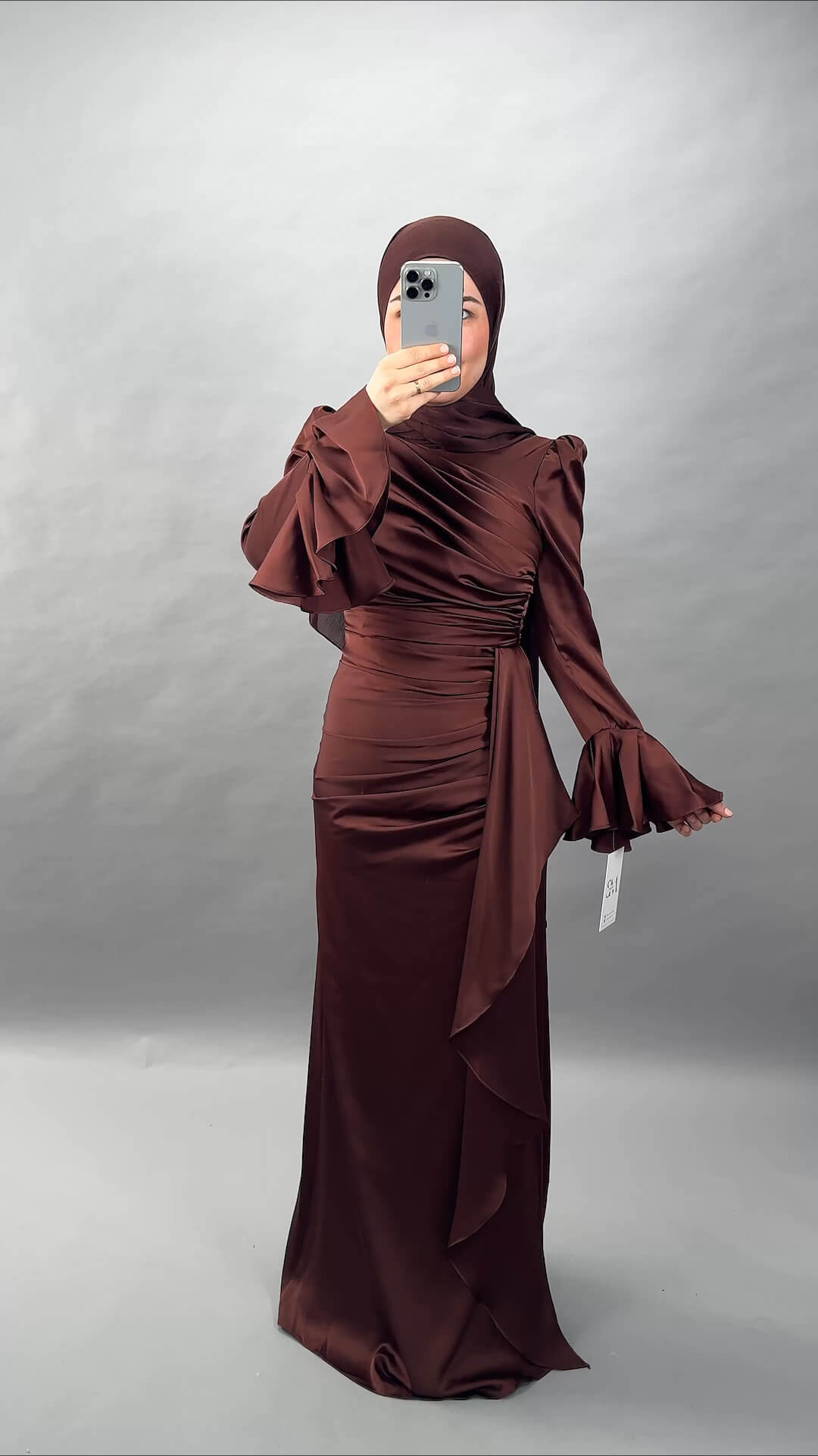 Eliz Abendkleid Braun