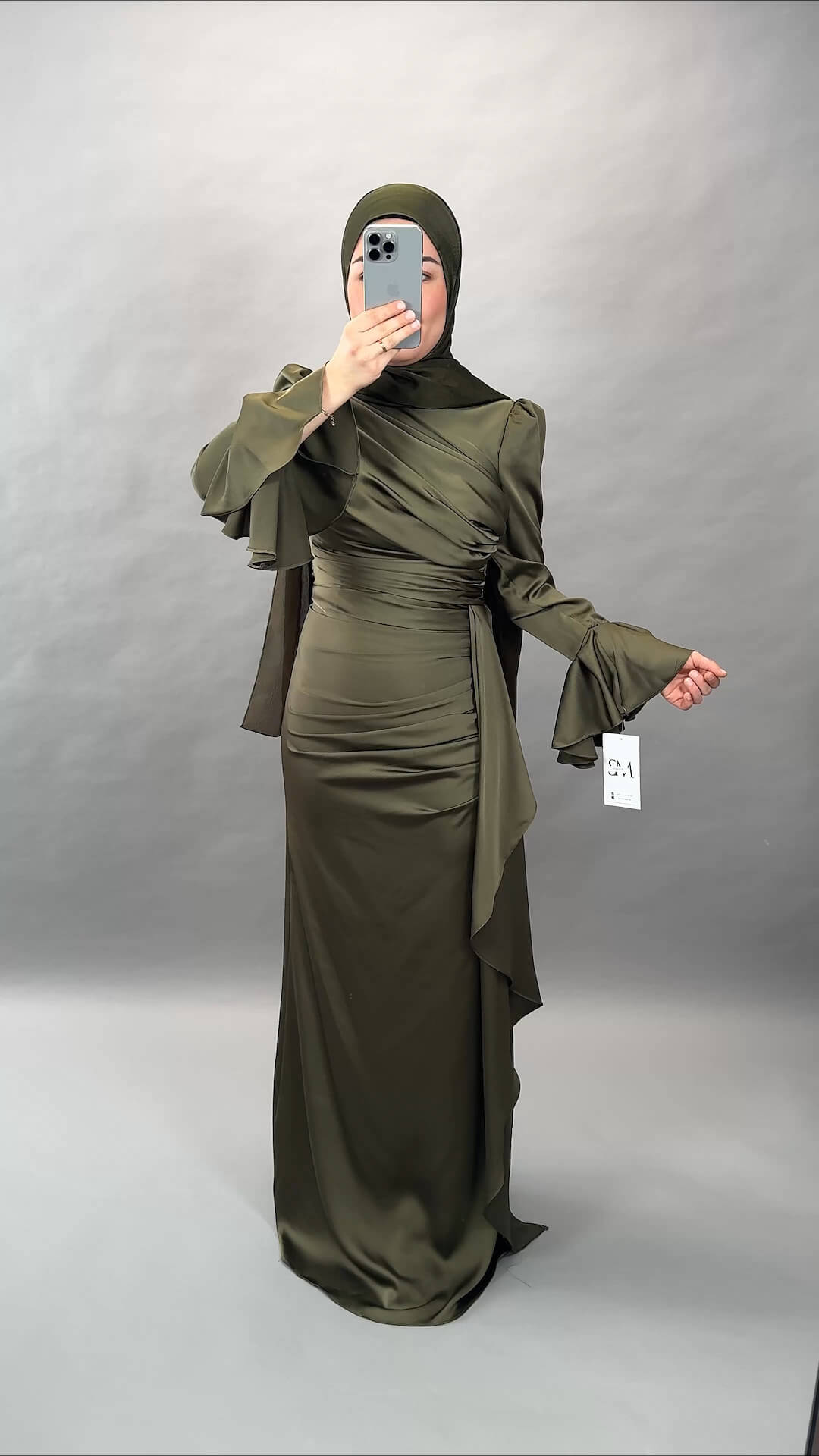 Eliz Abendkleid Khaki