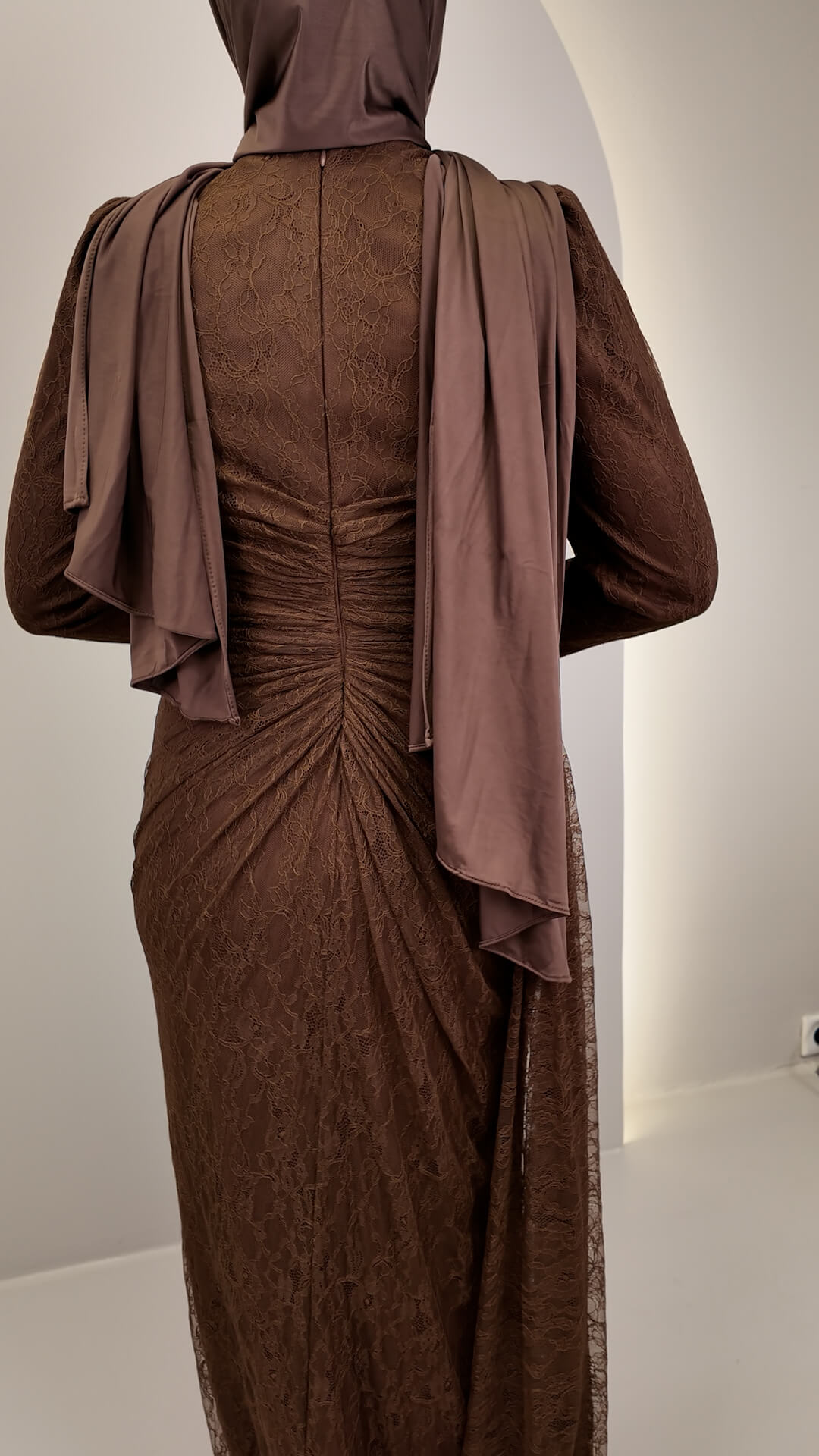 Eliza Abendkleid Braun