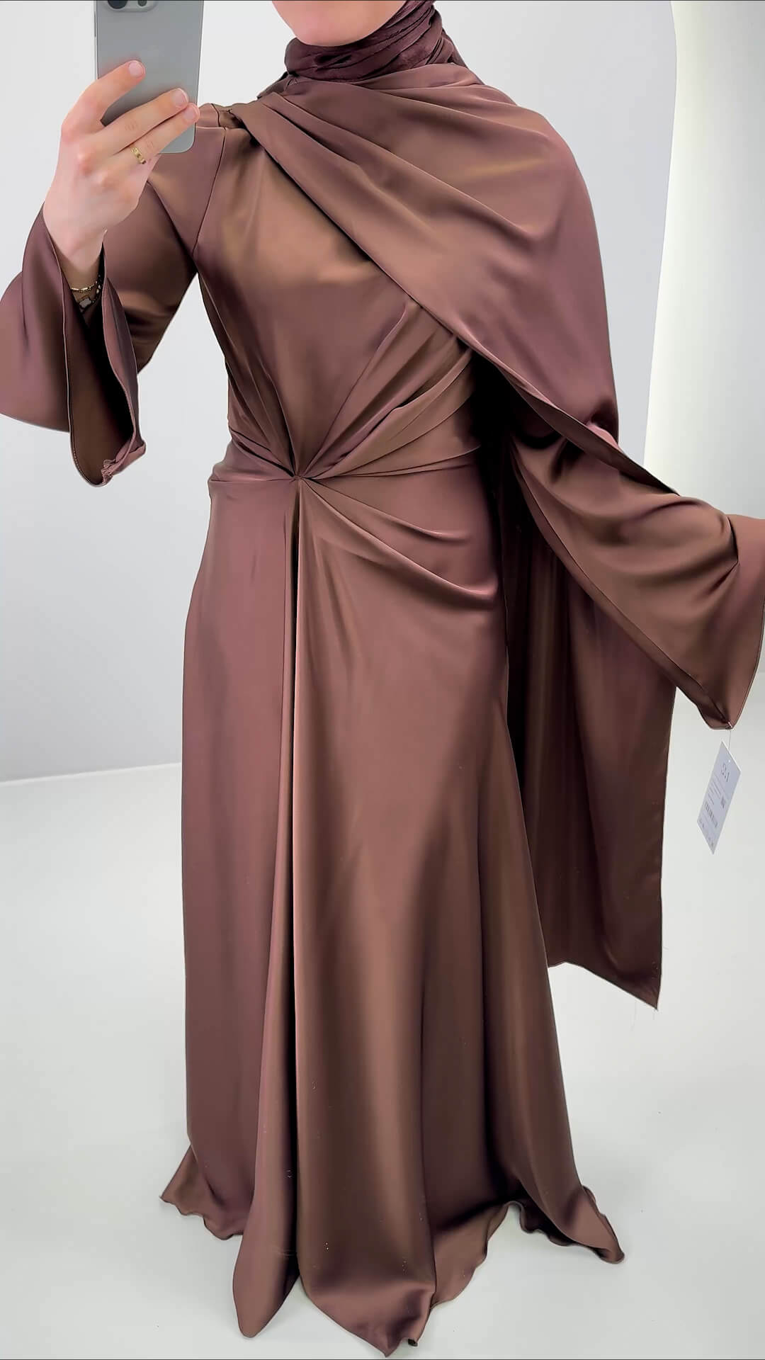 Ilka Abendkleid Braun