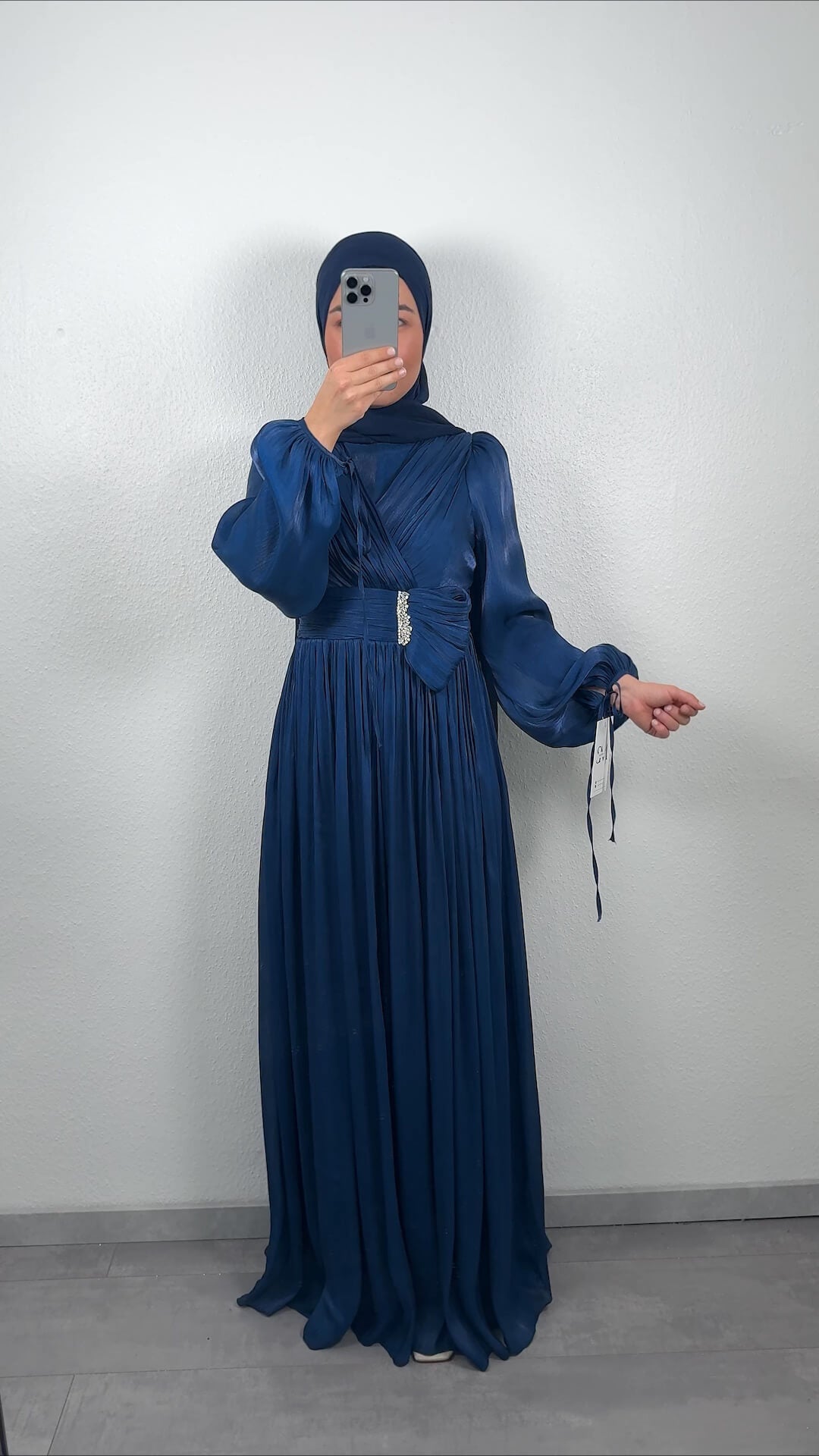 Leyna Abendkleid Dunkelblau