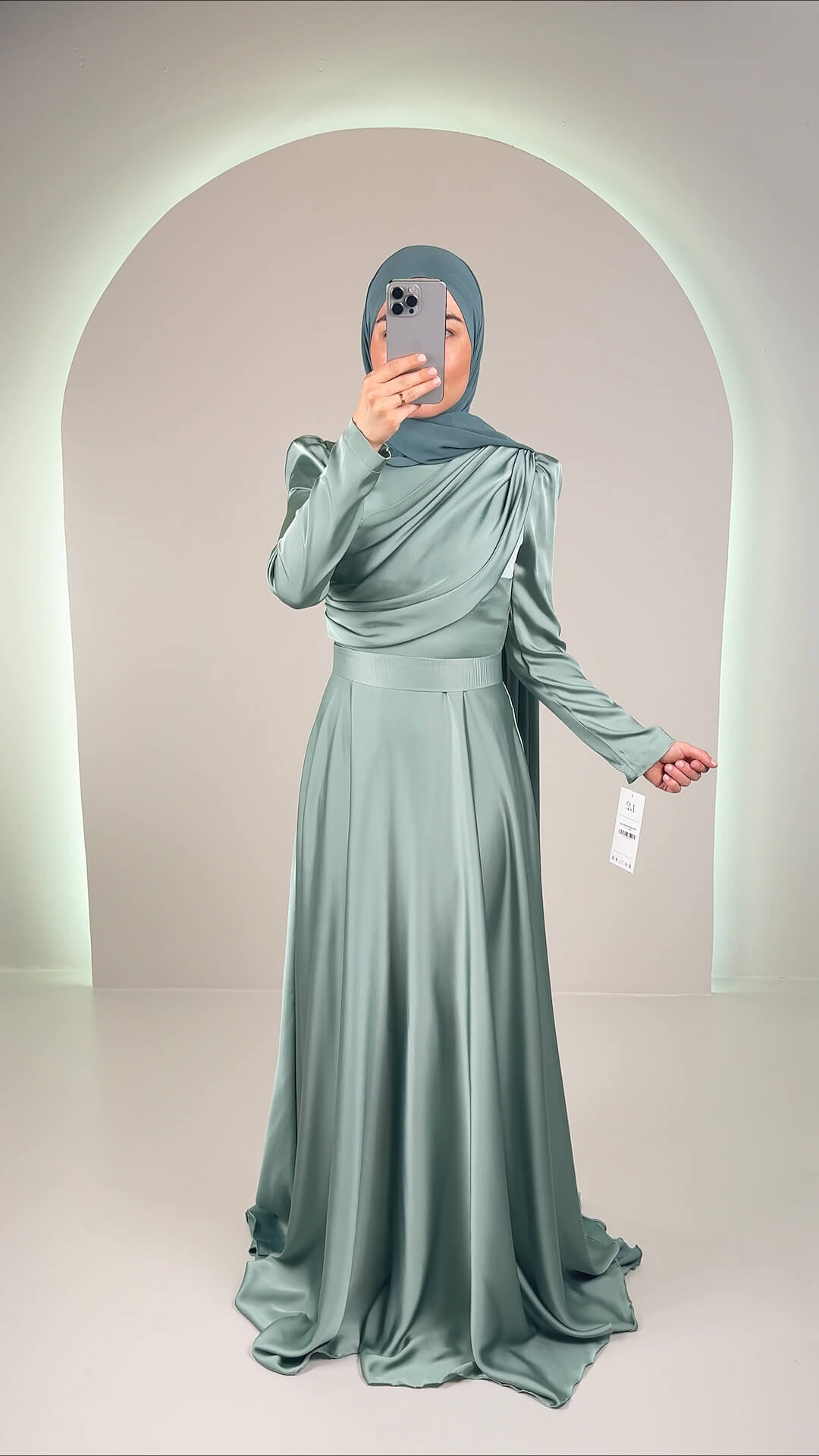 Liza Abendkleid Mint