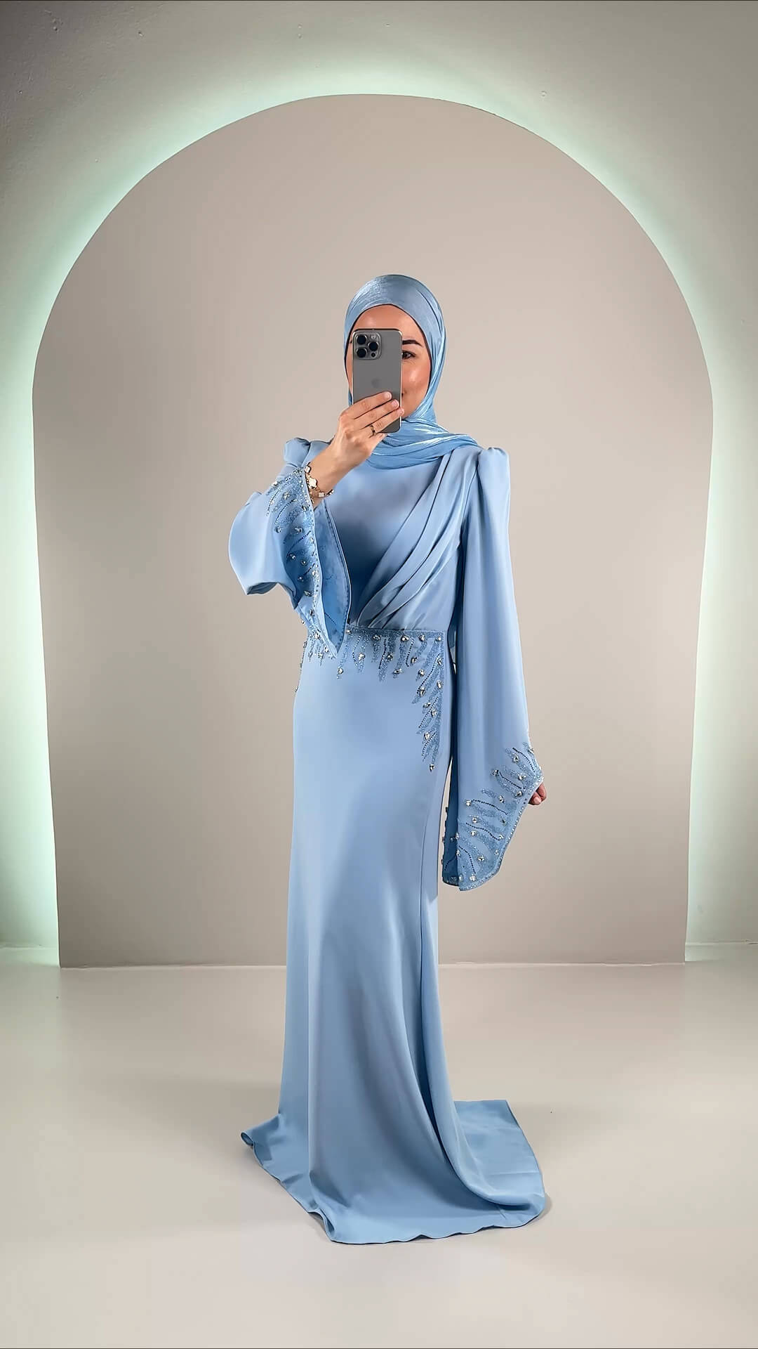 Maya Abendkleid Blau