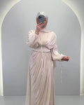Meslina Abendkleid Beige