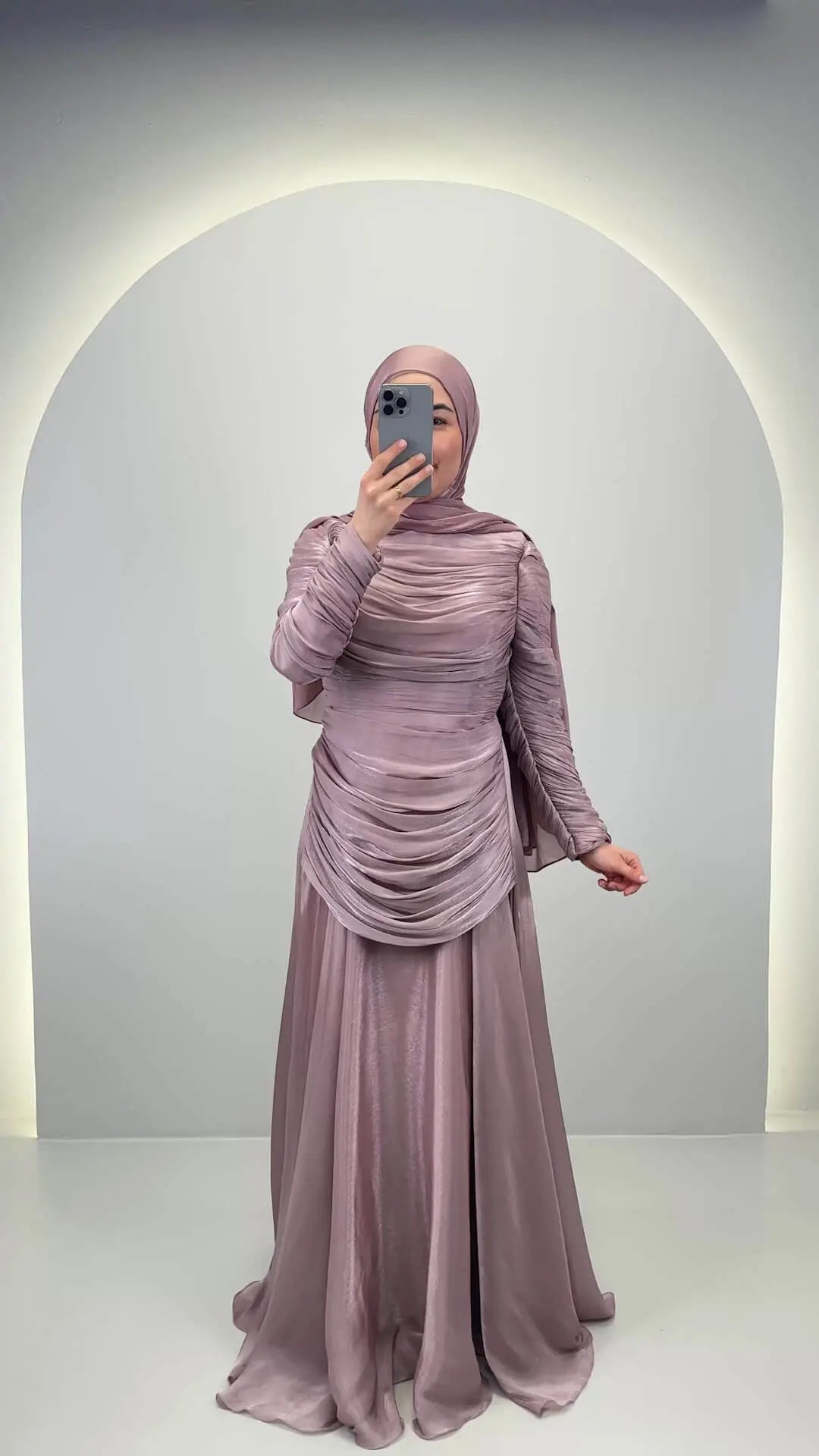 Liyan Abendkleid Rosa