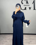 Robe Mel Abaya Bleu Foncé