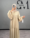 Filiz Kleid Beige