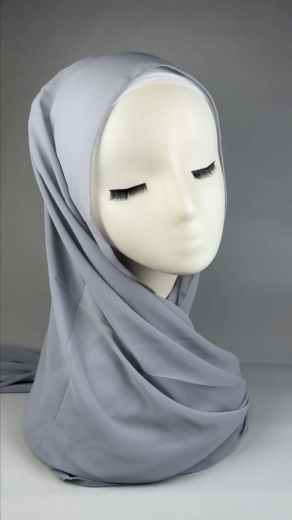 Sedef Chiffon Grau 02 - Semode