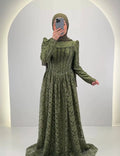 Mina Abendkleid Grün