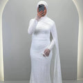 Robe de mariée Liora avec Hijab