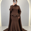 Simay Abendkleid Braun