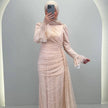Eliza Abendkleid Beige