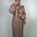 Yildiz Abendkleid Taupe
