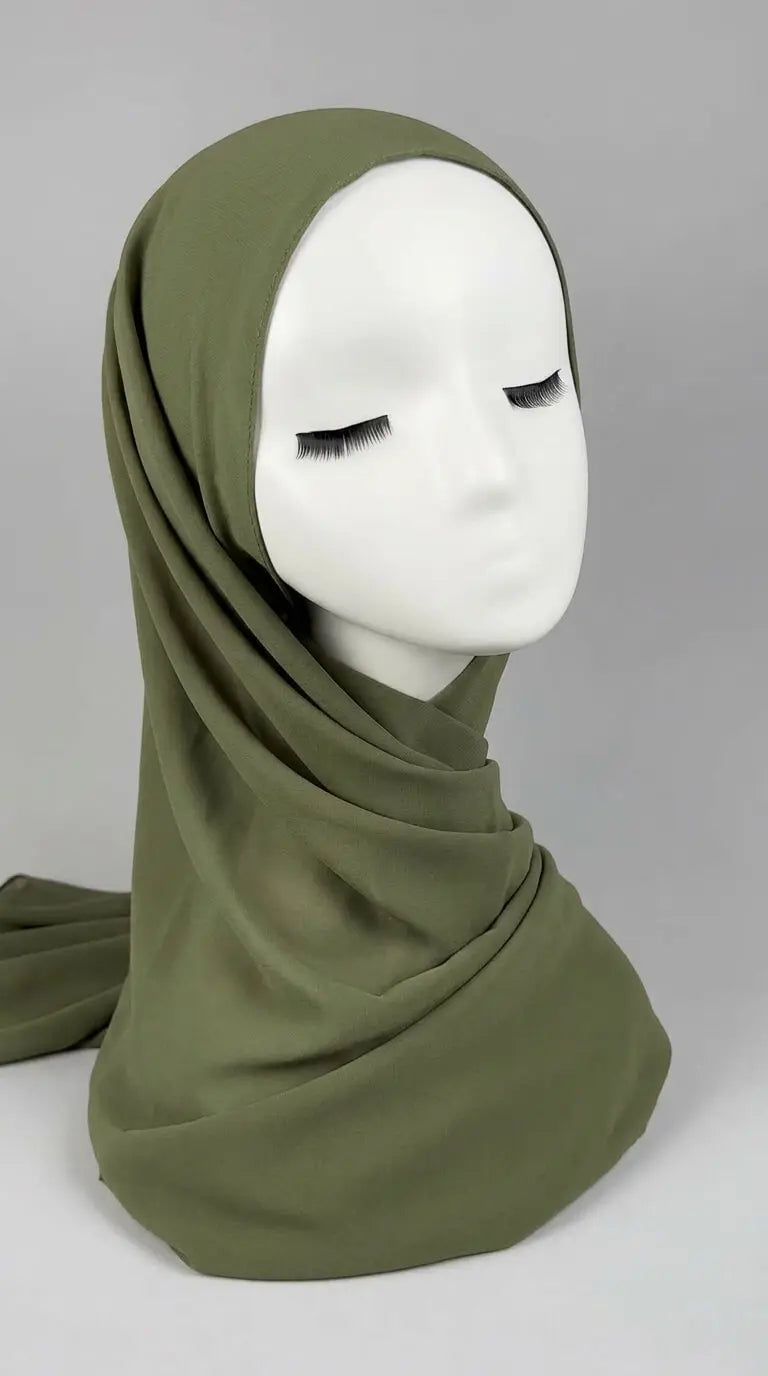 Sedef Chiffon Green 03