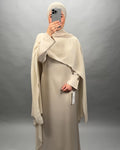 Hima evening dress beige