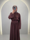 Lale Evening dress Brown