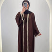 Lima Abaya Takımlar Kahverengi