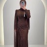 Asell Evening dress Brown