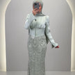 Robe de soirée Beys Menthe