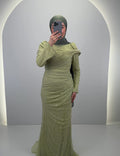 Misa Abendkleid Grün