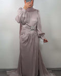 Nur Abendkleid Beige