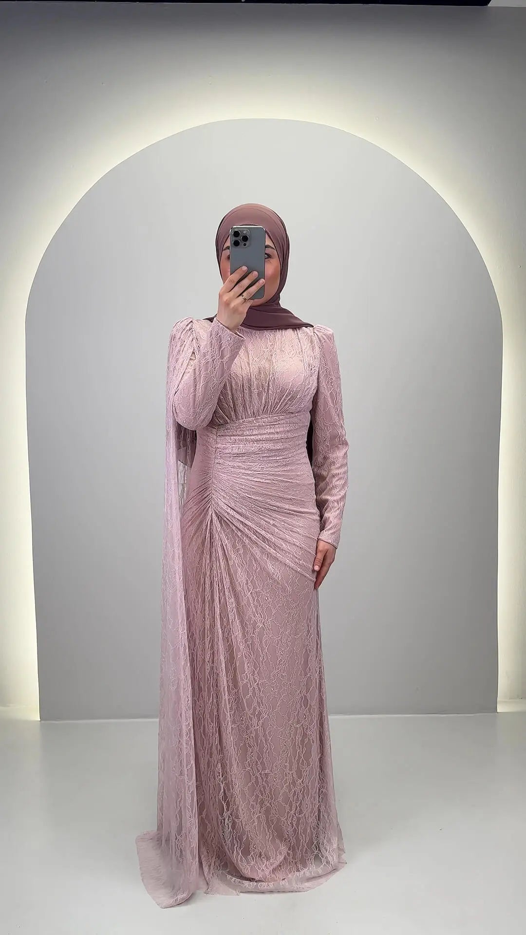 Asell Abendkleid Pink