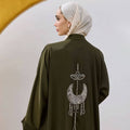 Su Exclusive Abaya Set Khaki