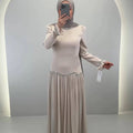 Yagmur Abendkleid Beige