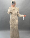 Alea Abendkleid Beige