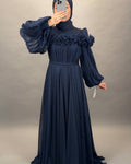 Bahar evening dress dark blue