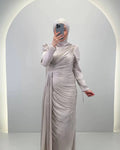 Leyla Evening dress Beige