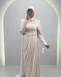 Nefa Abendkleid Beige