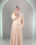 Uta Zweiteiler Beige
