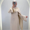 Robe de soirée Zera Beige