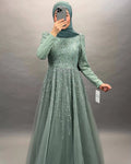 Bella evening dress Mint