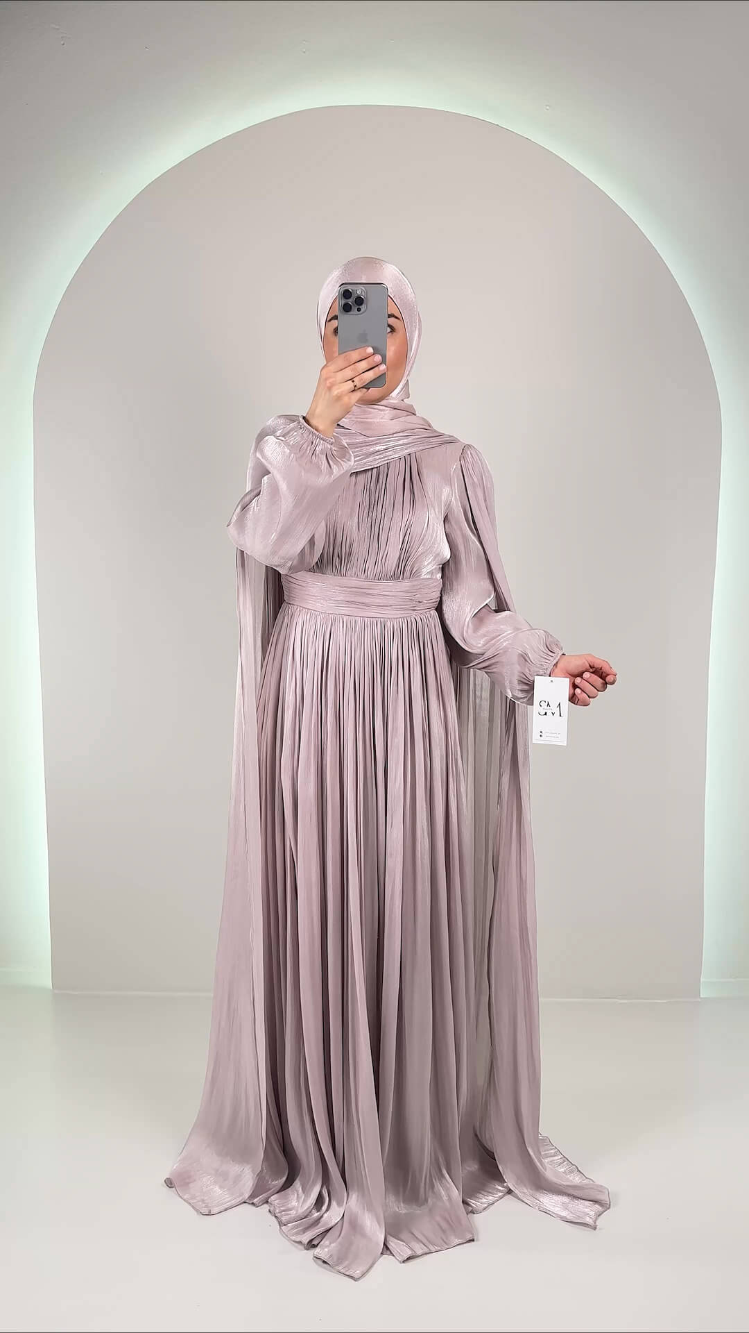 Berry Abendkleid Beige