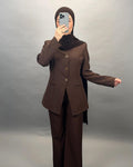 Nisa Blazer marron