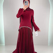 Nuray Abendkleid Bordo