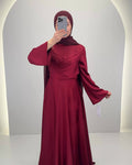 Kiraza Abendkleid Bordo