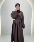 Robe Lia marron