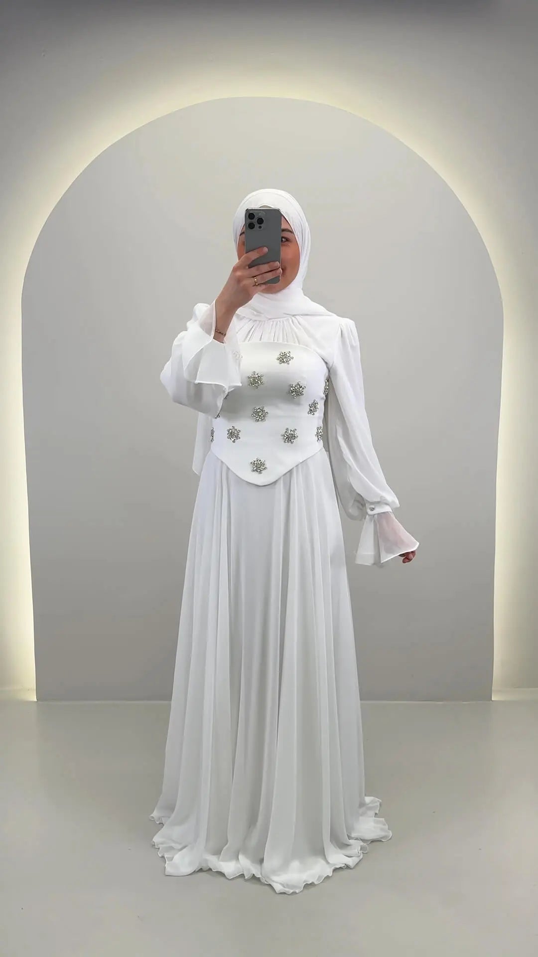 Tisla Nikah Elbisesi