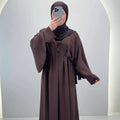 Abaya Melek marron